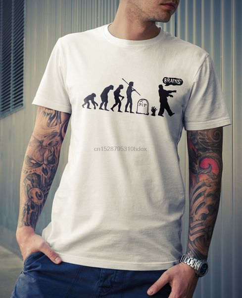 

mens evolution z funny fashion gift design novelty zombie cool casual pride men new fashion hoodie designers t shirts sweatshirt