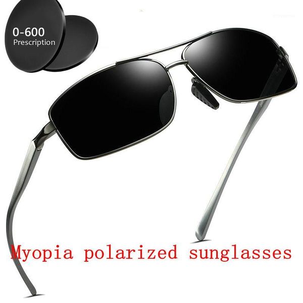 

small frame custom made prescription polarized lens sunglasses men vintage aluminum magnesium sun glasses male goggles fml1, White;black