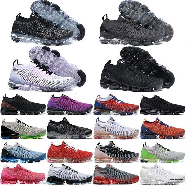 

2021 air vapores 3.0 usa mens be true oreo casual shoes designer fly 2.0 knit triple black white rainbow sneakers trainers chaussures lpo2, White;red