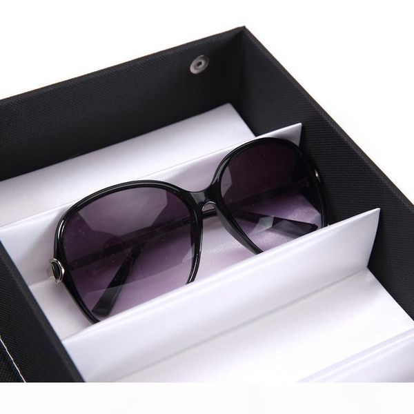 

luxury designer sunglasses storage case display grid stand glasses eyeglass eyewear protector box jewelry holder 8 slots rectangle portable