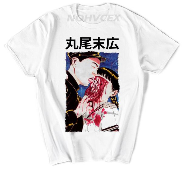 

junji ito t shirt new sleeve harajuku eyeball lick suehiro maruo cult japanese anime manga horror shirts sport hooded sweatshirt hoodie