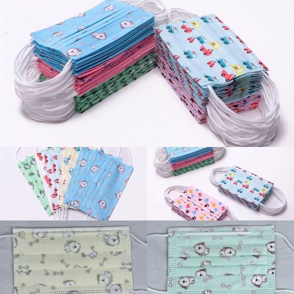 

non-woven disposable girls respirator boys child cartoon kids mouth mask anti pollution brseqx itqc