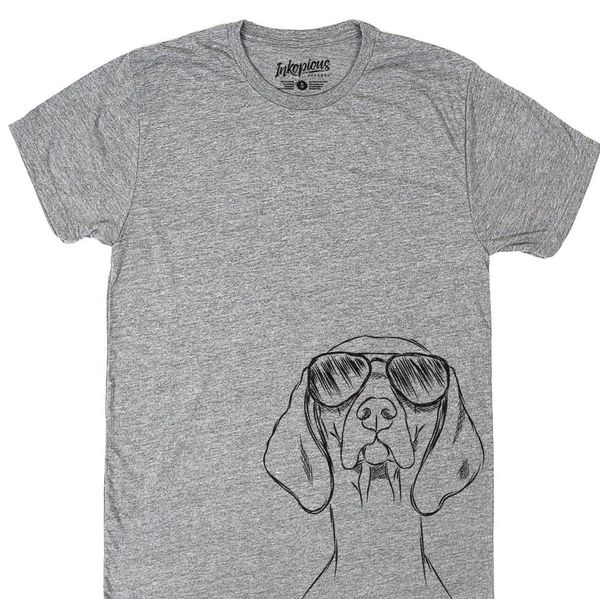 

inkopious sawyer the vizsla triblend t shirt short sleeves cotton fashion t shirt sport hooded sweatshirt hoodie