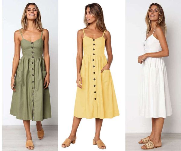 

big new summer fresh chest wind elastic pocket solid suspender dress, Black;gray