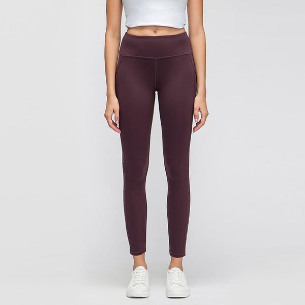 

lace yoga leggings women fitness pants mesh pockets stretch yoga sport wear running leggins female high waist dry quickly, White;red