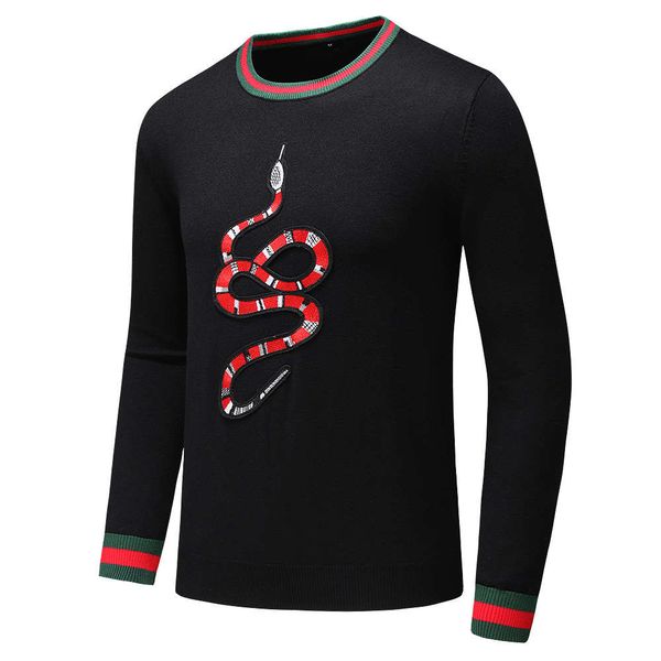 

fashion men sweaters 20fw casual long sleeves sweaters winter keep warm hoodie new men sweater clothing, White;black