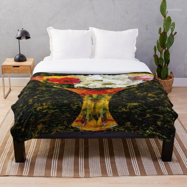 

soft blanket for bed sherpa flannel fleece blanket home travel sofa soft throw arrangement in confetti and black1