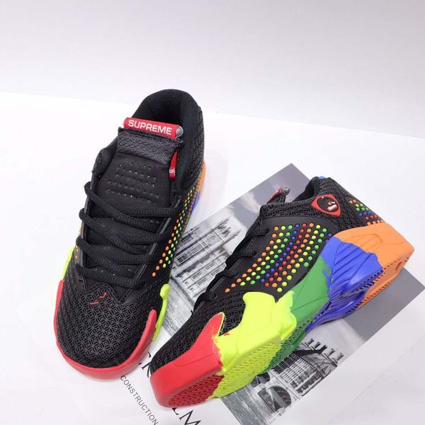 

14s retro kids classic 14 basketball shoes kid desert sand last sblack toe red car black fuchsia blast yellow trainers shoe si