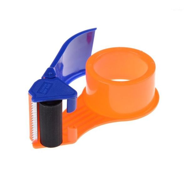 

packing tape dispensers sealing packaging parcel plastic roller 2" width cutter dispenser stationery1