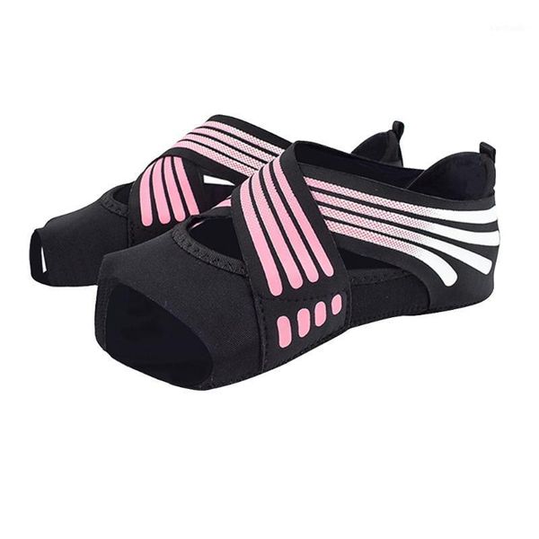 

sports socks 1 pair yoga non slip soft soled five fingers design for adults1, Black