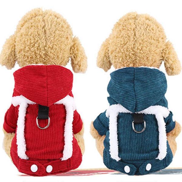 

new dog clothes jumpsuit warm winter puppy cat coat costume pet clothing outfit for small medium dogs cats chihuahua yorkshire