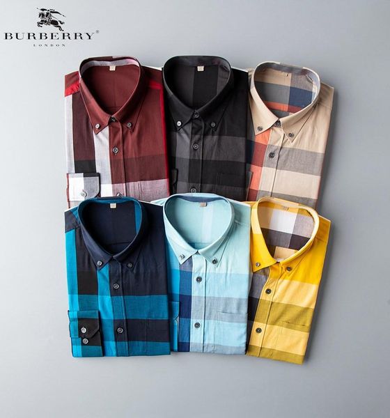 

mens luxury shirts fashion bees embroidered long sleeve dress shirts brand classic turn down neck business 158, White;black