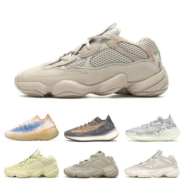 

men women shoes 500 stone bone white blush 380 onyx reflective mist alien v3 azael azareth mens trainers sports sneakers, White;red
