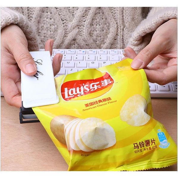 

bag heat sealer mini heat sealing machine packing plastic bag impulse sealer seal portable travel hand pressure fo jllybt outbag2007