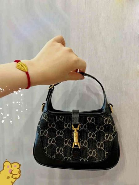 

net red same casual denim saddle portable messenger small spring and summer women's