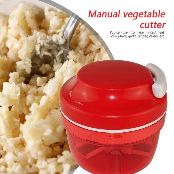 

manual speedy vegetable cutter garlic chopper meat grinder kitchen acceessories for household kitchen easy bbyehz
