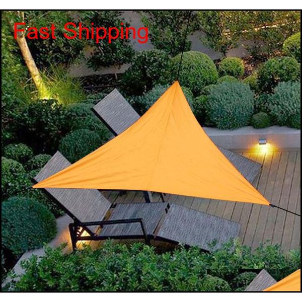 

outdoor waterproof triangular uv sun shade sail combination net triangle sun sail tent camping garden sunscr qylbbe packing2010
