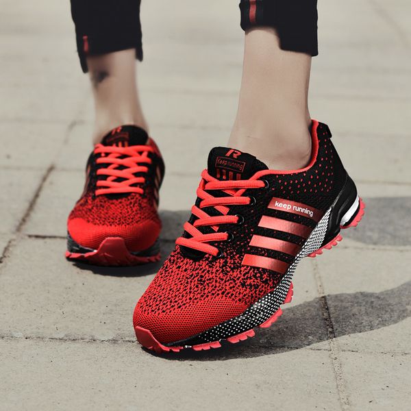 

leisure walking couple running comfortable street breathable and soft men's sneakers outdoor casual sports training shoes, Black