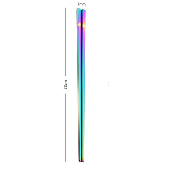 

квадратная из нержавеющей стали chopstick pure color cholloplate tableware hotel ужин гаджеты палочки для еды 5 цветов простой стиль высоког