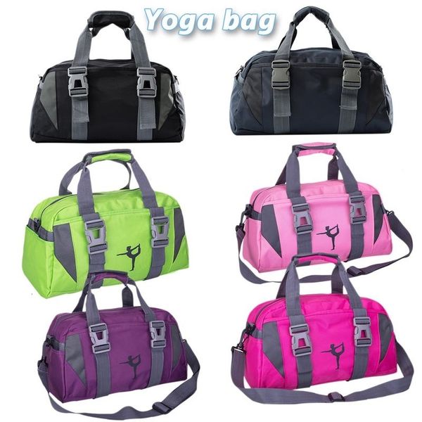 

black friday yoga waterproof nylon training shoulder crossbody sport bag for women fitness travel duffel clothes gym bags
