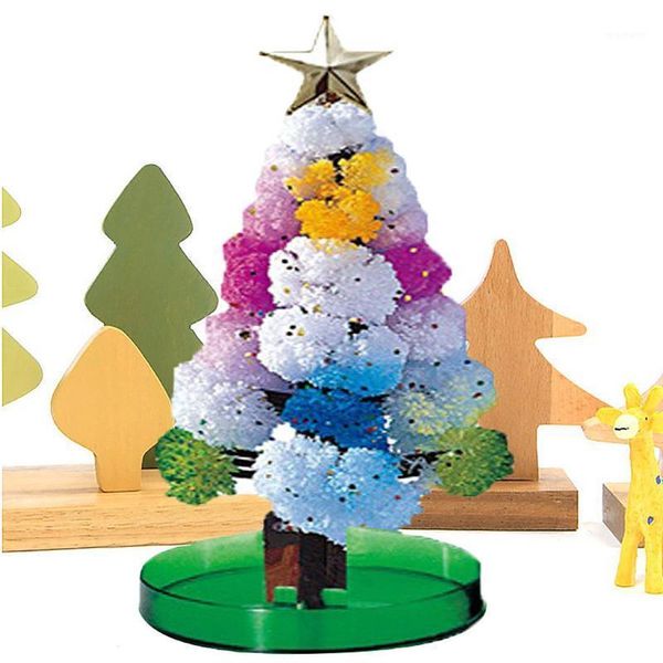 

christmas paper tree magic growing tree toy boys girls novelty xmas 20ml for christmas decoration new year 2021 #yj1