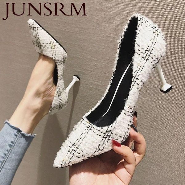 

junsrm formal shoes for women kitten heels evening shoe women fetish high heels shoes designers pointed black pumps1