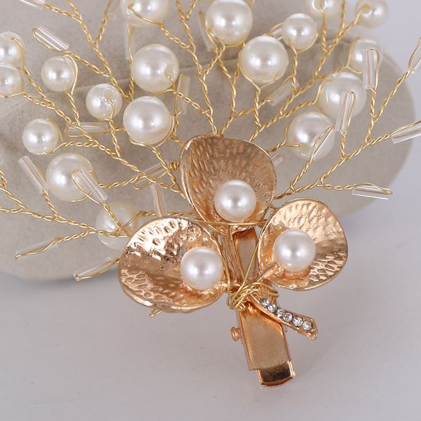 

hair accessories women handmade metal hairpin fashion classic star hair clip headwear earrings, Golden;silver