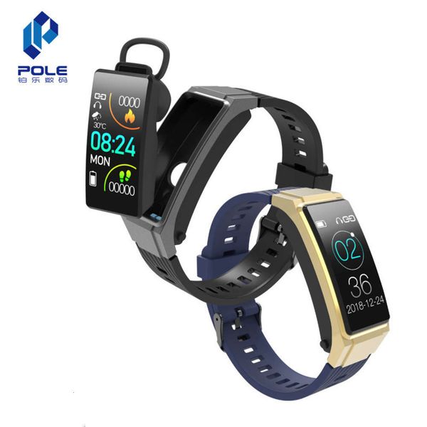 

smart bluetooth two in one multi talk waterproof sport braceletbgt