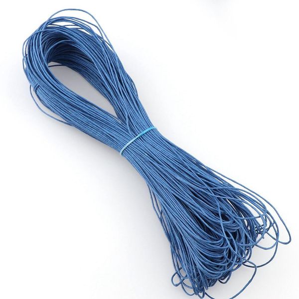 

1mm 70m lot colorful cotton wax line rope stretch cord beads string strap rope diy jewelry make necklace accessories h wmtsmq