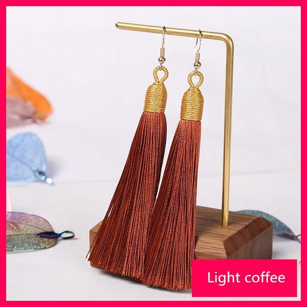 

2pair gold silk screw thread tassel earrings pendant diy jewelry craft supplies fringe bracelet necklace earring accessories h jllpnh