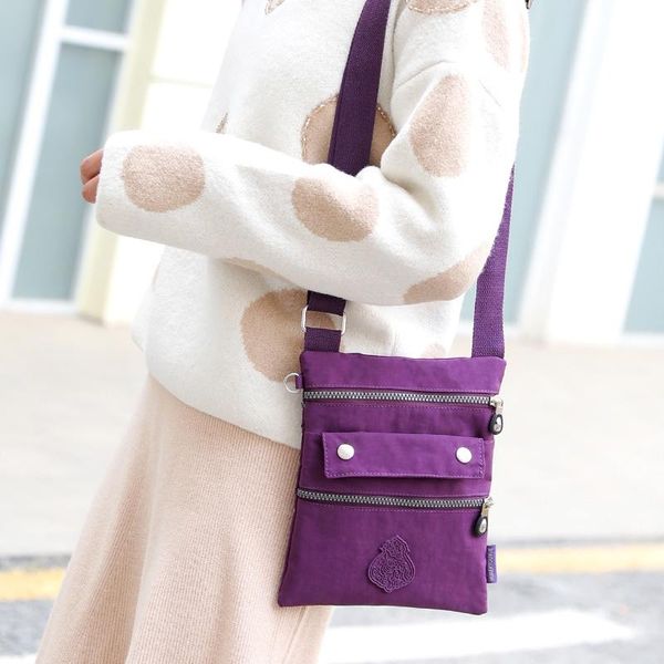 

crossbody bags for women waterproof nylon bolsas feminina small shoulder bag color summer bag