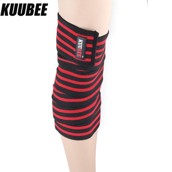 

kuubee 175cm sports elastic knee pads bandage basketball knee supports tape leg sleeve protective pressurized leggings wmtjob xhlove