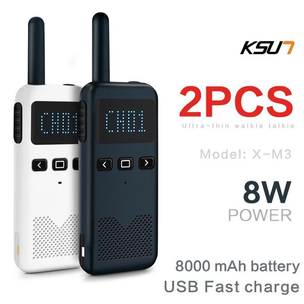 

walkie talkie 2pcs ksun ksm3 civil kilometer high power intercom outdoor handheld mini radio