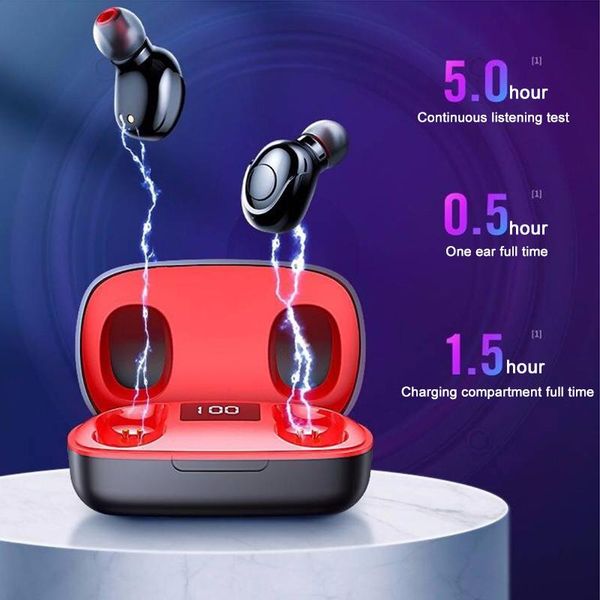 

bluetooth headset bluetooth version 5.0 m10 tws wireless headset bilateral stereo noise reduction sports headest