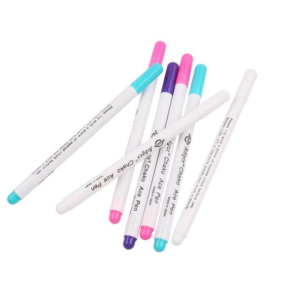 

4pcs stitch markers cross stitch water erasable pen sewing grommet ink fabric patchwork marker marking pen diy needlework tools sqcocm