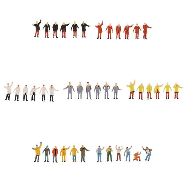 

1/50 characters little figures people street road scenery playset