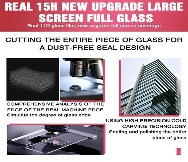 

3шт полного покрытие закаленного стекло для xiaomi реого примечания-6 5 pro 5 5a screen protector для редх 5 plus 6 sqccto home2006