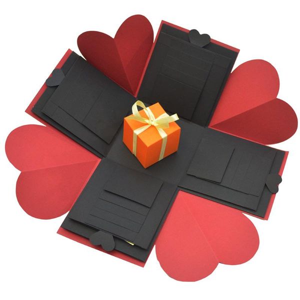 

sulalin diy explosion box gift wedding paper gift box explosion surprise love happy birthday present boxes p