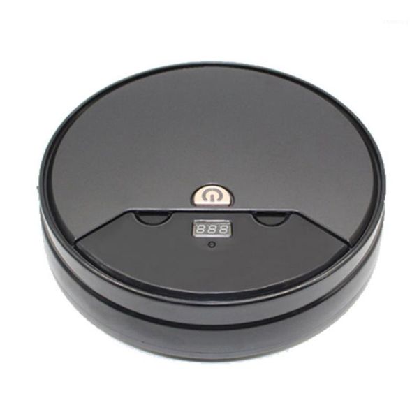 

light robot vacuum cleaner with strong suction and remote control super quiet design ultra-slim body touch switch1