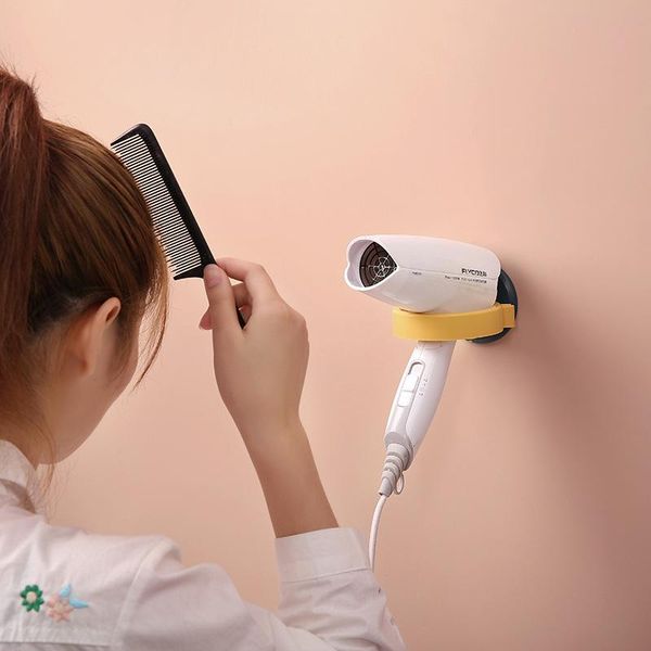 

wall mounted hair dryer holder storage abs bathroom shelf hairdryer holder rack organizer for hairdryer shelf bbyqmb