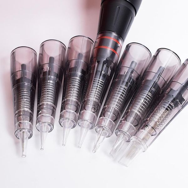 

professional permanent makeup cartridge needles 1r/2r/3rl/5rl for biomaser disposable sterilized tattoo pen machine need qyljri