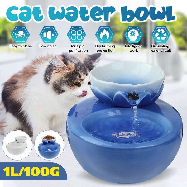 

pet 2 in 1 automatic bowl filter, usb electric water dispenser, food bowl