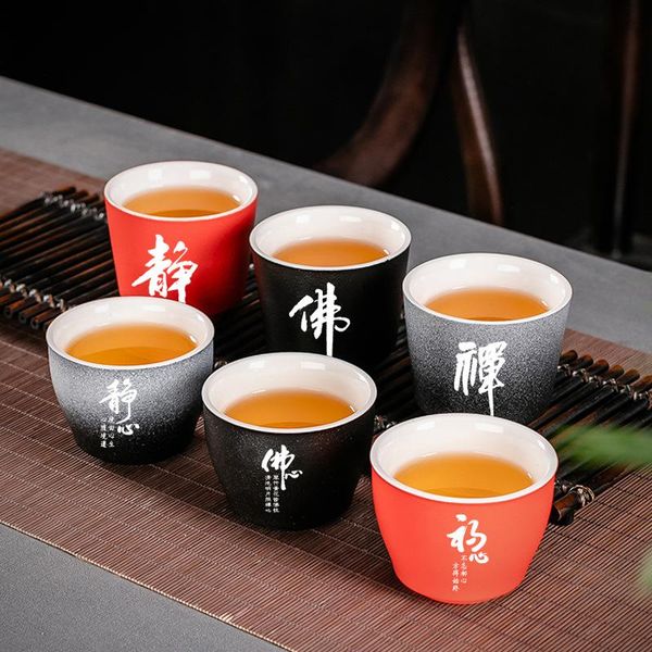 

настройка в японском стиле керамическая чашка одной чашки master cup kung fu чайный сервиз tea bowl маркировочного plus logo sqcfup pp2006