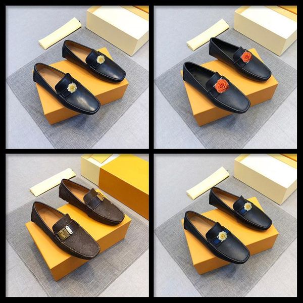 

q5 big size 38-46 fashion men casual dress shoes 2020 suede leather men loafers moccasins slip on men's flats loafer male shoes 11, Black
