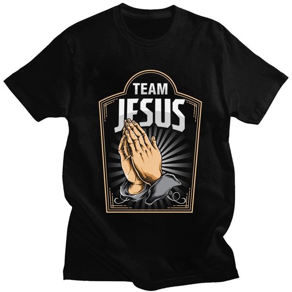 

men's team jesus short sleeve streetwear tshirt religion faith christianity god hope christian church hooded sweatshirt hoodie men t sh