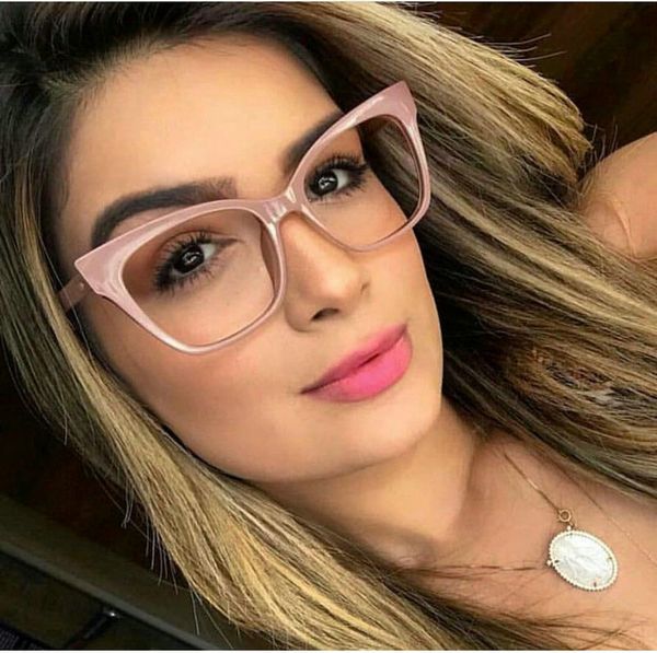 

women pchromic reading glasses square cat female fashion optical glasses frame reading glasses uv400 fml, White;black