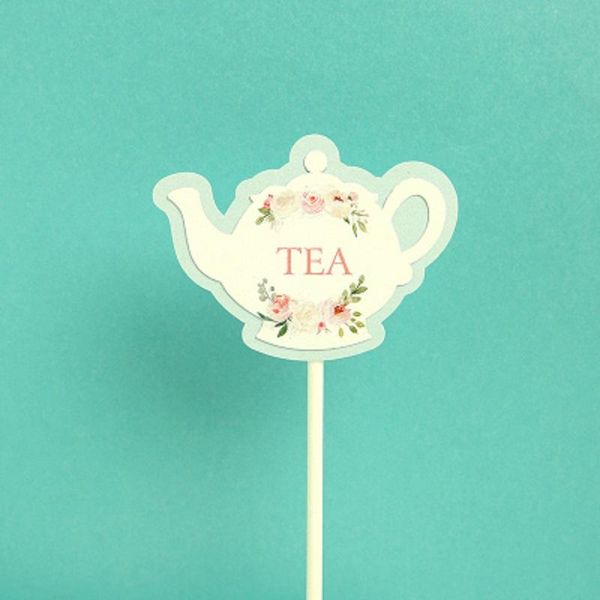 

2019 мода teacup принцесса детский день рождения свеча детский сад партия макет creative девушки украшения торт грибные свечи jllbpz