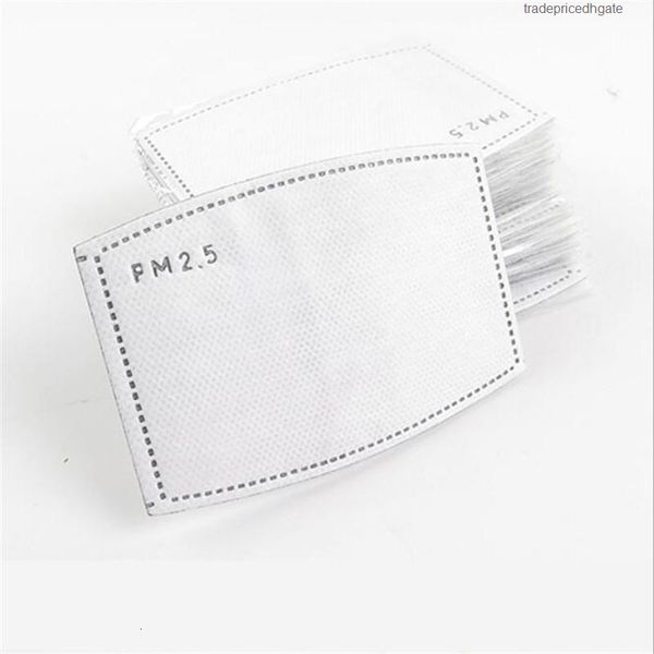 

factoryppizfilter disposable pm25 good 5-layer 20pcs spot mask replace non-woven multilayer activated carbon m