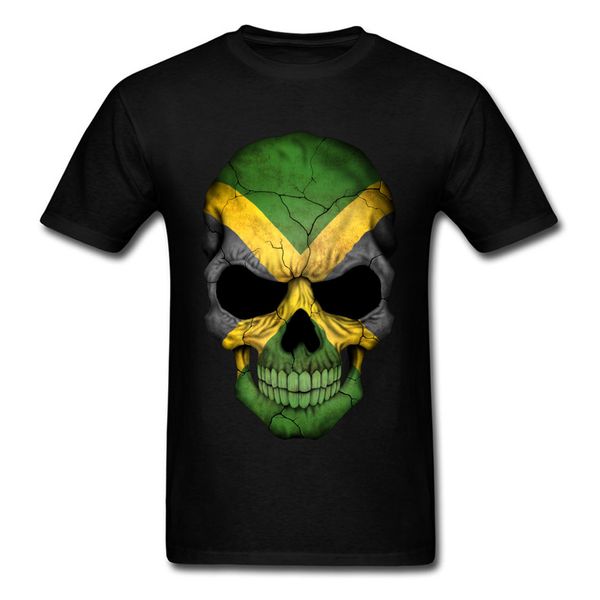 

jamaican flag broken skull men t shirt custom tees short sleeve male cartoon picture print t-shirts sport hooded sweatshirt hoodie