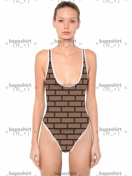 

classic hipster swimwear padded women's designer wear outdoor beach tourism bandage luxury one-piece swimsuits, Black